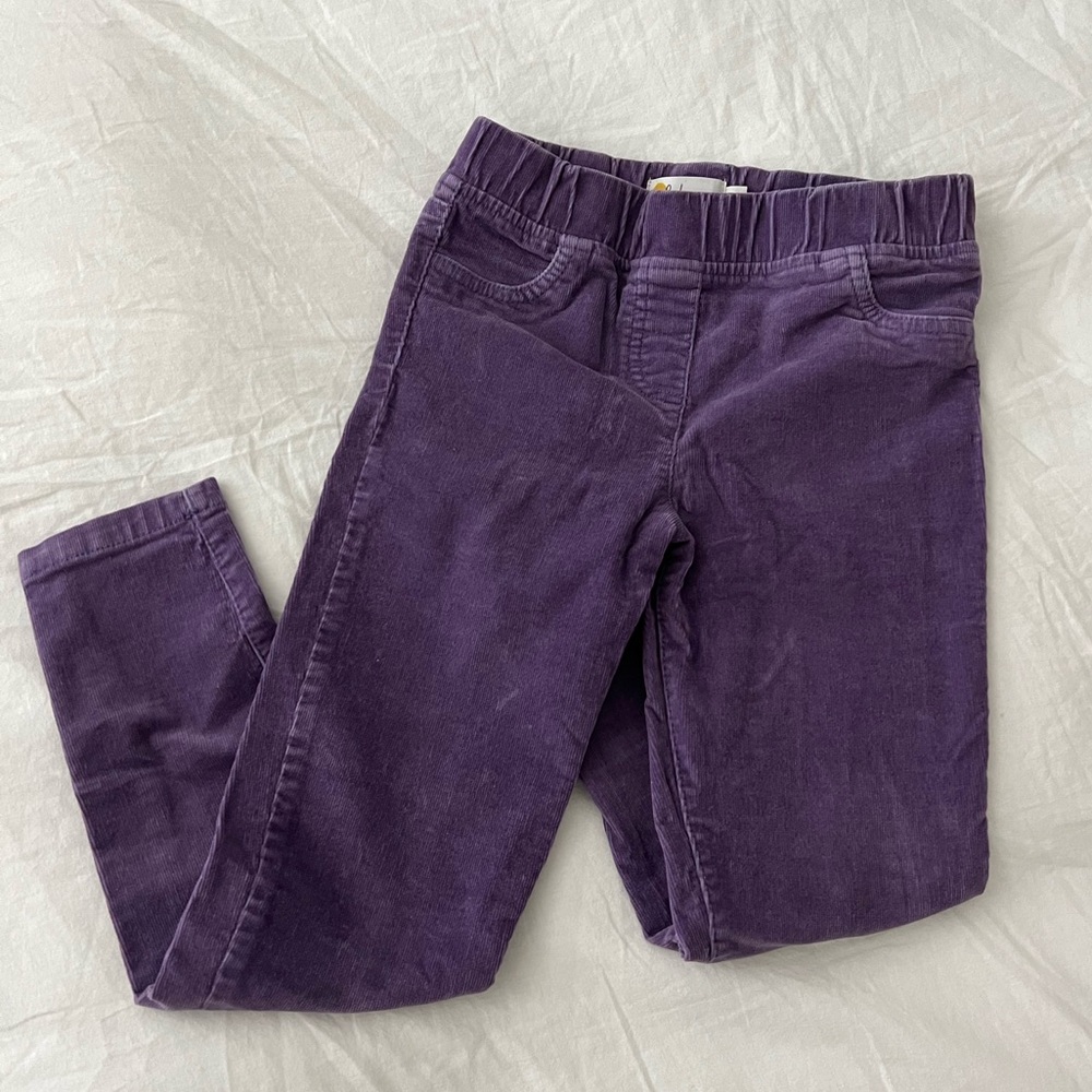 Boden girls pull-on corduroy pants size 7y